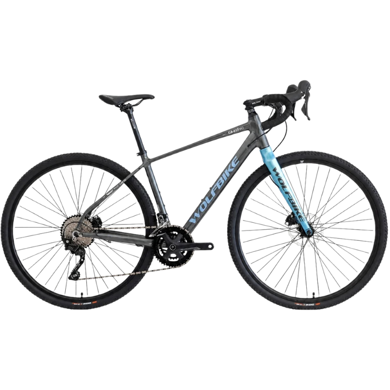 Wolfbike Smasher Disc 2023 – Aluminium Gravel Bike – Shimano GRX400 2x10 & GA-18 29"
